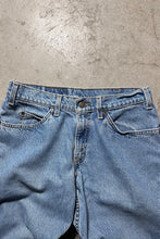 画像をギャラリービューアに読み込む, MADE IN MEXICO 97&#39;S 550 ORANGE TAB DENIM PANTS / INDIGO [SIZE: 32 USED]
