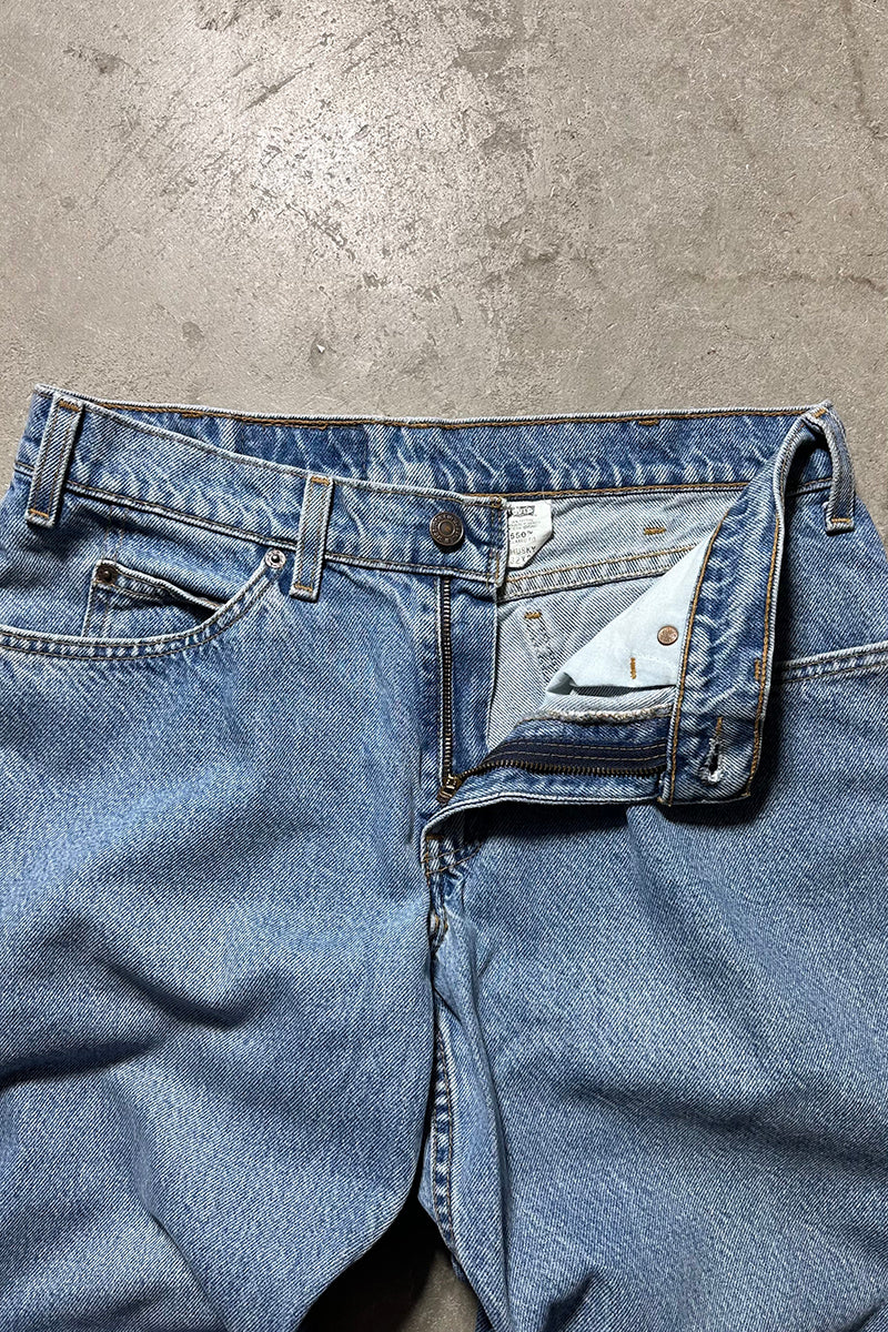 MADE IN MEXICO 97'S 550 ORANGE TAB DENIM PANTS / INDIGO [SIZE: 32 USED]