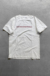 MADE IN USA 90'S SKATEBOARDING T-SHIRT  / WHITE[SIZE: M USED]