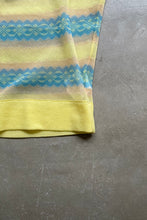 画像をギャラリービューアに読み込む, V-NECK SHEER KNIT VEST / YELLOW [SIZE: 48 USED]
