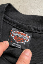 画像をギャラリービューアに読み込む, 93&#39;S R.K.STRATMAN INC PRINT T-SHIRT / BLACK [SIZE: L USED]
