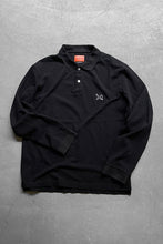 画像をギャラリービューアに読み込む, MADE IN ITALY 17&#39;S L/S POLO SHIRT RAF SIMONS期 / BLACK[SIZE: XL USED]
