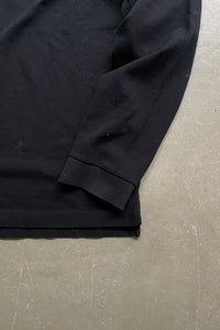 MADE IN ITALY 17'S L/S POLO SHIRT RAF SIMONS期 / BLACK[SIZE: XL USED]