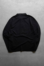 画像をギャラリービューアに読み込む, MADE IN ITALY 17&#39;S L/S POLO SHIRT RAF SIMONS期 / BLACK[SIZE: XL USED]

