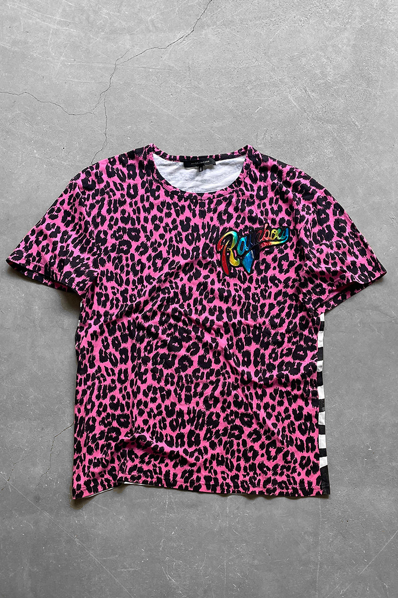 ANIMAL PATTERN T-SHIRT / MULTI [SIZE: S USED]