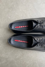 画像をギャラリービューアに読み込む, MADE IN ITALY LACE UP DRESS LEATHER SHOES / BLACK [SIZE: US8.5(26.5cm相当) USED]
