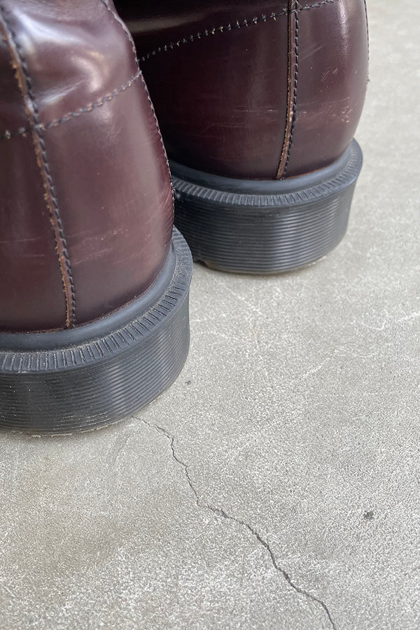 MADE IN ENGLAND 6 HOLE LEATHER BOOTS / BROWN [SIZE: US9.0(equivalent to 27.0cm) USED]