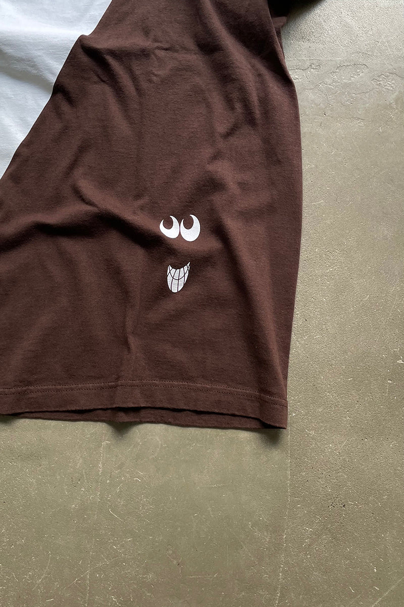 MADE IN MEXICO Y2K 04-05'S T-SHIRT / BROWN [SIZE: XL USED]