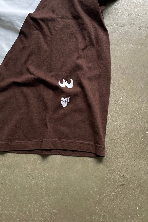 MADE IN MEXICO Y2K 04-05'S T-SHIRT / BROWN [SIZE: XL USED]