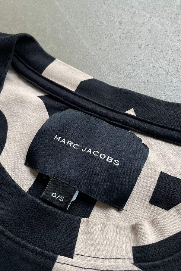 MONOGRAM PATTERN T-SHIRT / BLACK [SIZE: OS USED]