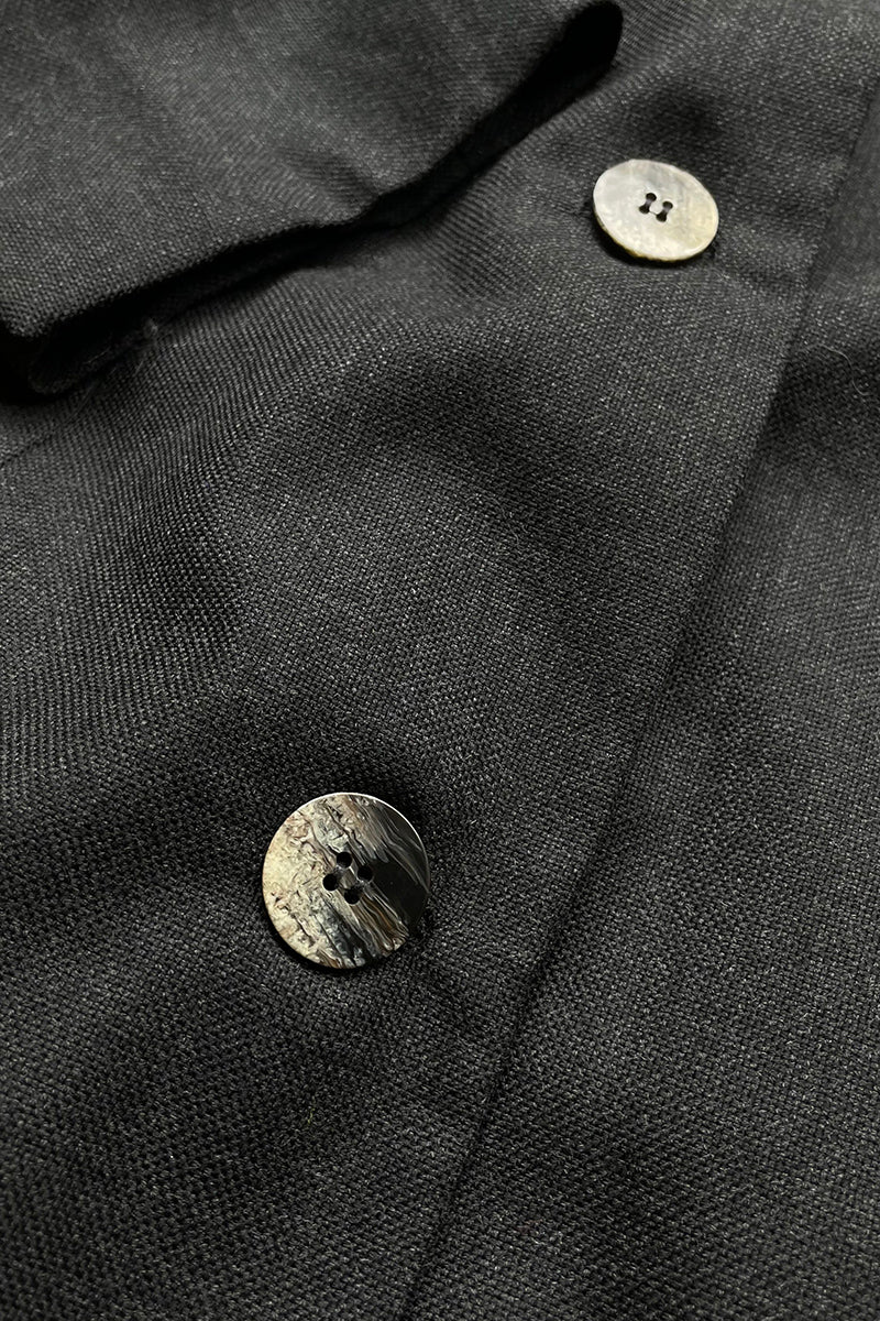 TAILORED JACKET / DARK GREY [SIZE: M NOS/DEADSTOCK]
