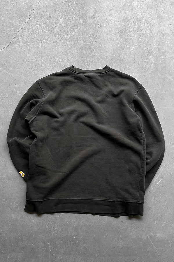 Y2K EARLY 00'S SWEATSHIRT / OLIVE [SIZE: S USED]