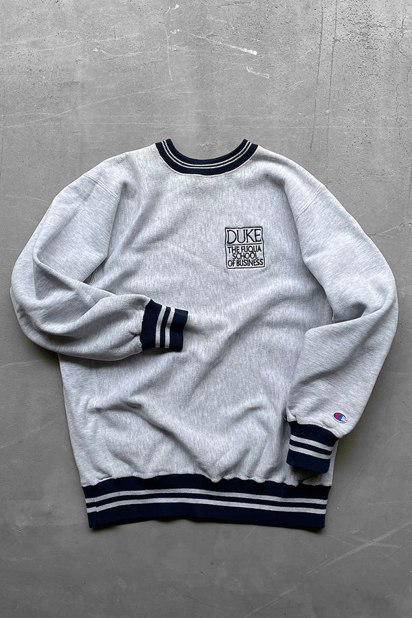 MADE IN USA 90'S REVERSE WEAVE SWEATSHIRT DUKE / GRAY [SIZE: L USED]