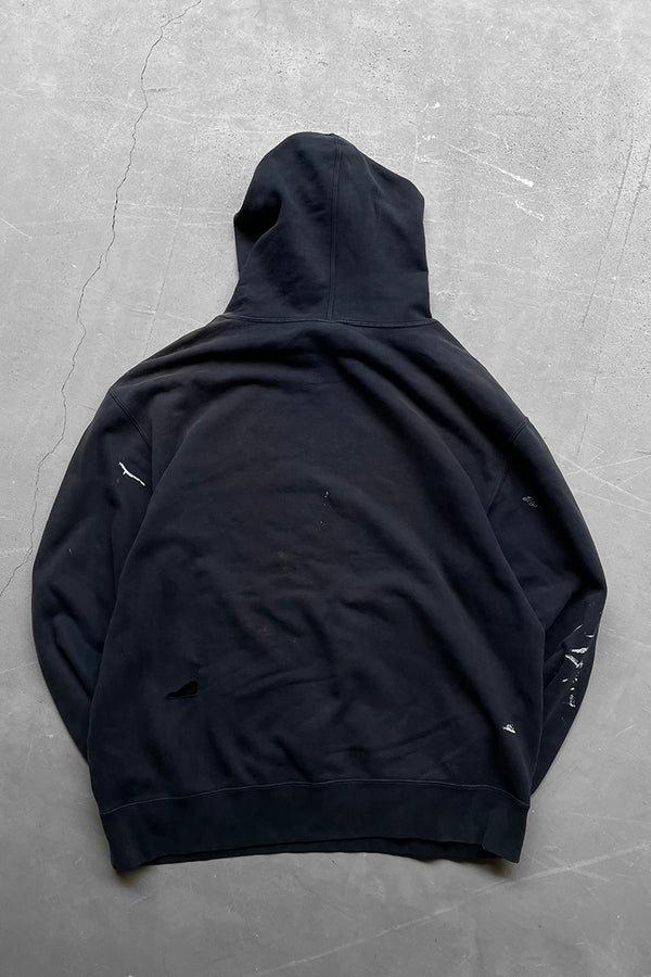Y2K EARLY 00'S SKATEBOARDING HOODIE SWEATSHIRT / BLACK [SIZE: L USED]