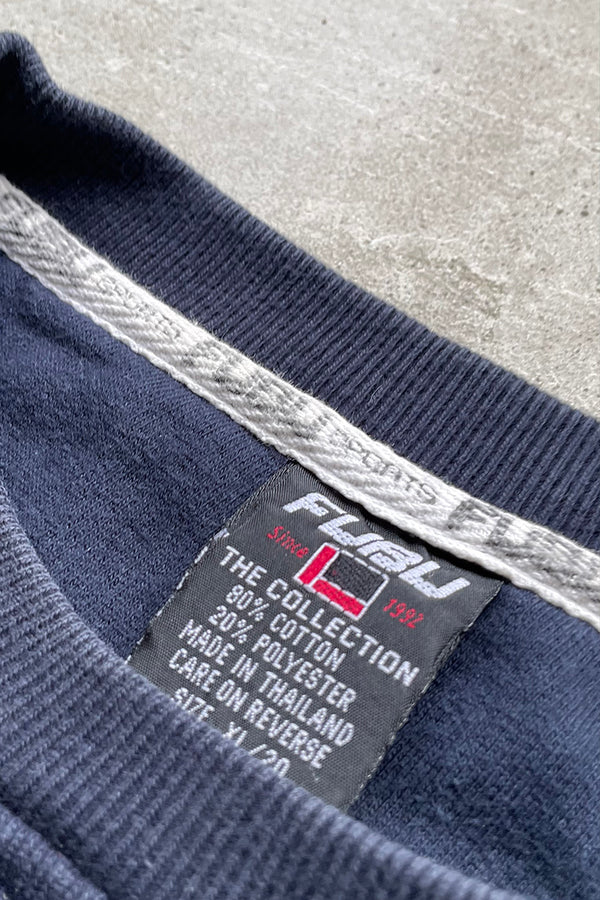 Y2K EARLY 00'S SWEATSHIRT / NAVY [SIZE: L USED]