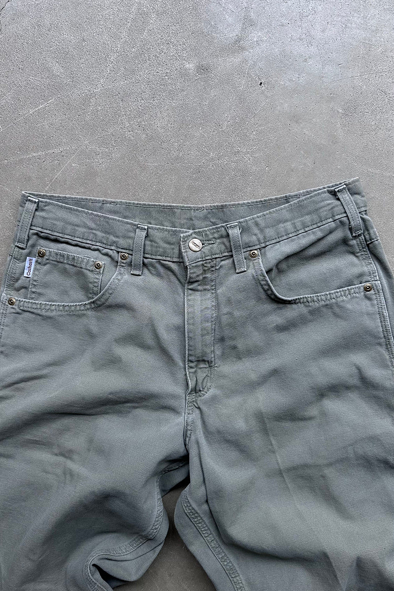 Y2K 06'S DUCK PAINTER PANTS / KHAKI [SIZE: 34 USED]