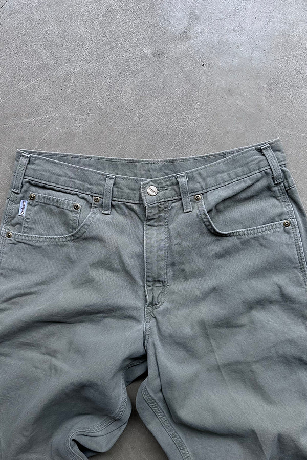 Y2K 06'S DUCK PAINTER PANTS / KHAKI [SIZE: 34 USED]