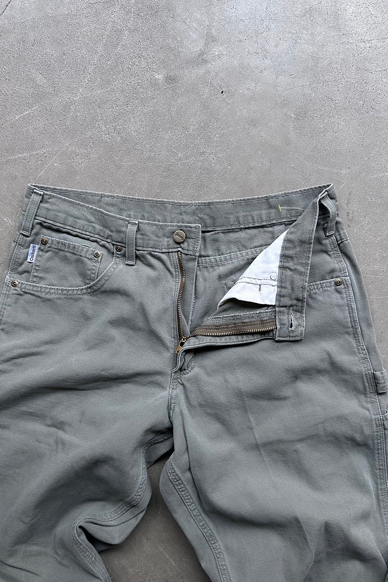 Y2K 06'S DUCK PAINTER PANTS / KHAKI [SIZE: 34 USED]