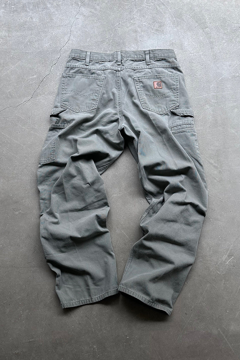 Y2K 06'S DUCK PAINTER PANTS / KHAKI [SIZE: 34 USED]