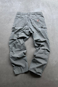 Y2K 06'S DUCK PAINTER PANTS / KHAKI [SIZE: 34 USED]