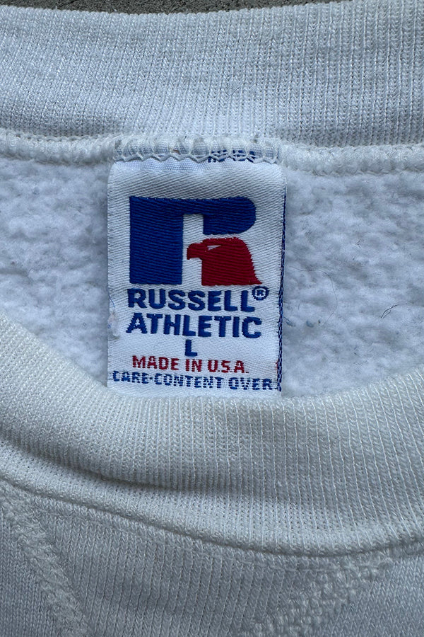 MADE IN USA 90'S SWEATSHIRT / WHITE [SIZE: L USED]