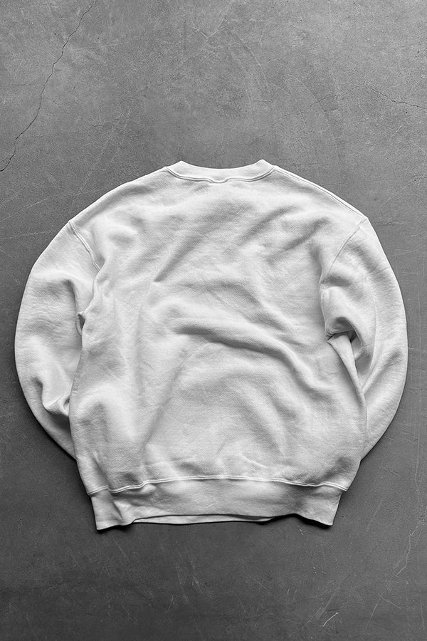 MADE IN USA 90'S SWEATSHIRT / WHITE [SIZE: L USED]
