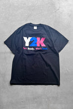 画像をギャラリービューアに読み込む, MADE IN USA 90&#39;S Y2K MESSAGE T-SHIRT / BLACK [SIZE: L USED]
