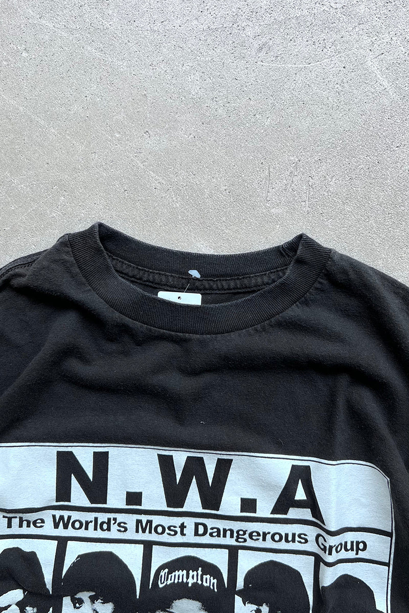 N.W.A HIPHOP T-SHIRT / BLACK [SIZE: M USED]
