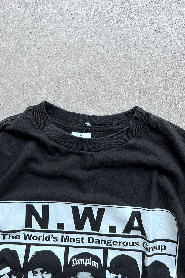 N.W.A HIPHOP T-SHIRT / BLACK [SIZE: M USED]