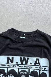 N.W.A HIPHOP T-SHIRT / BLACK [SIZE: M USED]