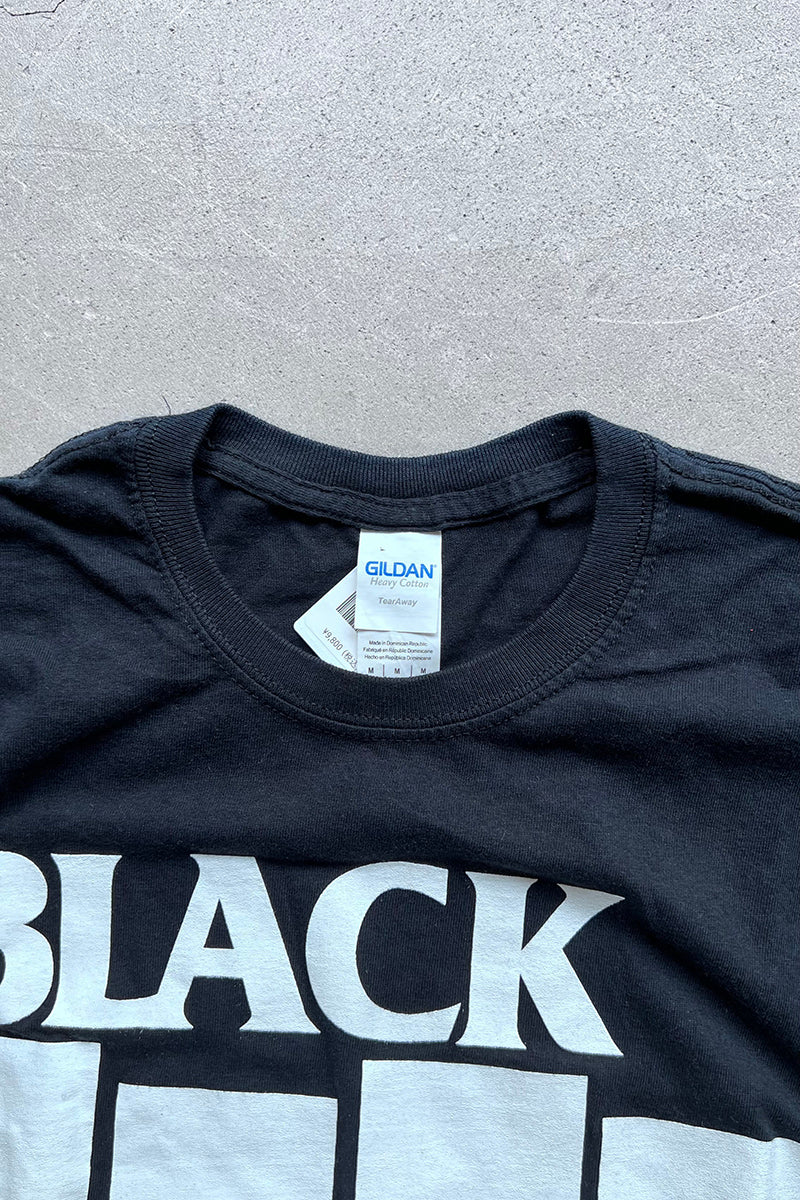 BLACK FLAG BAND T-SHIRT / BLACK [SIZE: M USED]