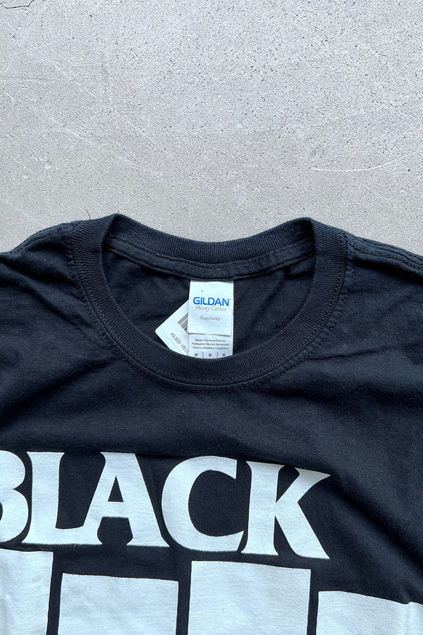 BLACK FLAG BAND T-SHIRT / BLACK [SIZE: M USED]