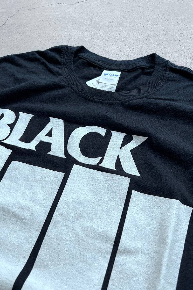 BLACK FLAG BAND T-SHIRT / BLACK [SIZE: M USED]