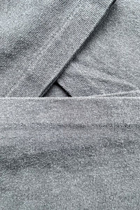 MADE IN USA 95'S HENLEY NECK T-SHIRT / BLACK [SIZE: L USED]