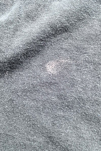 MADE IN USA 95'S HENLEY NECK T-SHIRT / BLACK [SIZE: L USED]