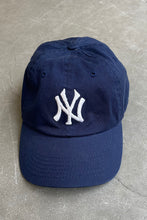画像をギャラリービューアに読み込む, Y2K EARLY 00&#39;S NY YANKEES CAP / NAVY [ONE SIZE USED]
