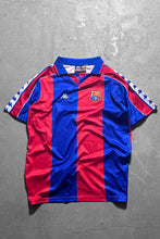 画像をギャラリービューアに読み込む, 92-95&#39;S FC BARCELONA FOOTBALL GAME SHIRT  / RED [SIZE: M USED]
