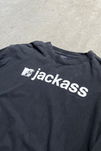 画像をギャラリービューアに読み込む, MADE IN RUSSIA Y2K 01&#39;S MTV JACKASS T-SHIRT / BLACK [SIZE: L USED]

