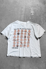 画像をギャラリービューアに読み込む, 90&#39;S HOW ARE YOU FEELING TODAY? T-SHIRT  / WHITE [SIZE: L USED]
