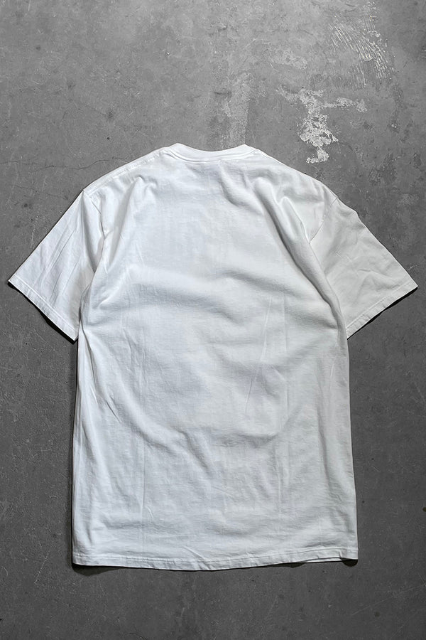 MADE IN USA 90'S SAFE SEX EROTIC T-SHIRT / WHITE [SIZE: L USED]