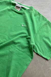 Y2K EARLY 00'S S/S LOGO T-SHIRT / GREEN [SIZE: M USED]