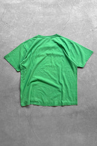 Y2K EARLY 00'S S/S LOGO T-SHIRT / GREEN [SIZE: M USED]
