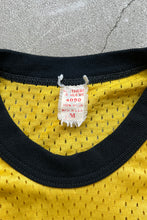 画像をギャラリービューアに読み込む, MADE IN USA 80&#39;S MESH GAME T-SHIRT / YELLOW [SIZE: M USED]
