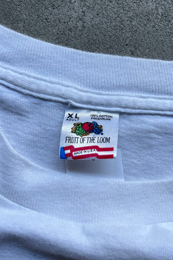 MADE IN USA 90'S MTV T-SHIRT / WHITE [SIZE: XL USED]