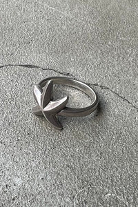 925 SILVER RING / SILVER [SIZE: 16号相当 USED]