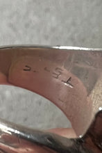 画像をギャラリービューアに読み込む, MADE IN MEXICO 925 SILVER RING / SILVER [SIZE: 14号相当 USED]
