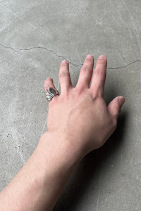 MADE IN MEXICO 925 SILVER RING / SILVER [SIZE: 14号相当 USED]