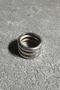 925 SILVER RING / SILVER [SIZE: 14号相当 USED]