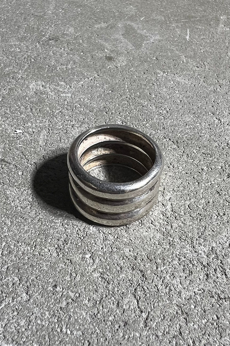 925 SILVER RING / SILVER [SIZE: 14号相当 USED]