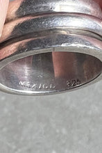 画像をギャラリービューアに読み込む, MADE IN MEXICO 925 SILVER RING / SILVER [SIZE: 13号相当 USED]
